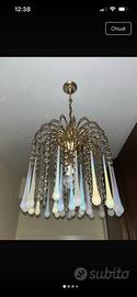 Lampadario in vetro di murano