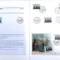Folder Francobolli San Francesco di Paola (2007)