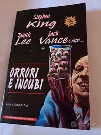 921 Libro Stephen King " ORRORI E INCUBI