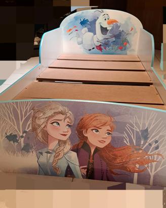 Lettino in Legno Disney Frozen 2 con contenitori i