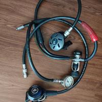 erogatore MARES MR12 INT con 2 secondi stadi