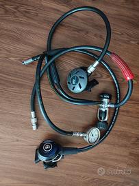 erogatore MARES MR12 INT con 2 secondi stadi