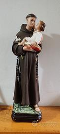 Statuetta in gesso di Sant'Antonio da Padova.