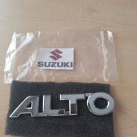 Scritta cromata "ALTO" per Suzuki Alto