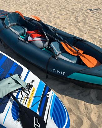 Kayak gonfiabile ITIWIT Touring 100 – usato 1 volt