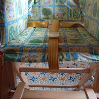  Seggiolone Foppapedretti in Legno - Ottime Condiz