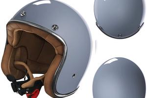 CASCO JET MOTO CAFE RACER STORMER QUARTZ VINTAGE