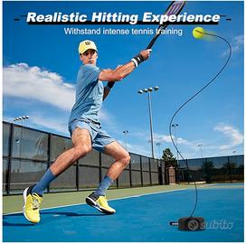 Tennis Allenatore Portatile Con Base Metallica