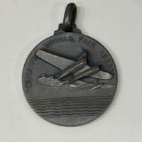 Medaglia trasvolata atlantica Chicago world fair