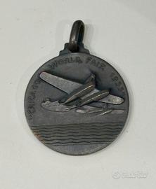 Medaglia trasvolata atlantica Chicago world fair