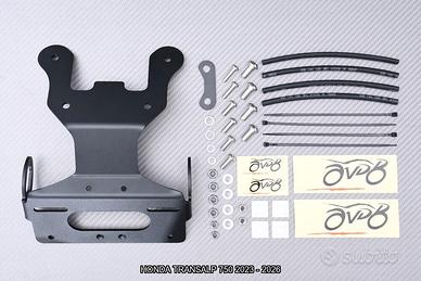 Portatarga corto AVDB HONDA TRANSALP 750 2023 2026