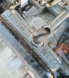 carburatore auto  weber  doppio corpo 
