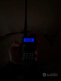baofeng uv5r bidirezionale radio portatile nera