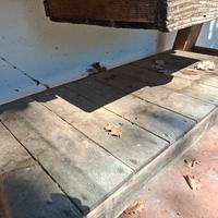 tavolo antico da falegname