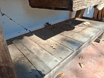 tavolo antico da falegname