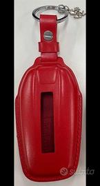 Custodia Cover Chiave Ferrari in Pelle Rossa 