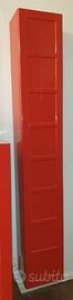 Mobile colonna IKEA rosso ideale bagno ma non solo