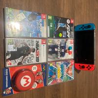 Nintendo Switch 2023 + 5 giochi ed accessori
