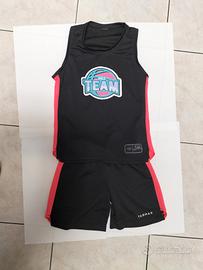 completo sportivo bambina 8-9 anni 