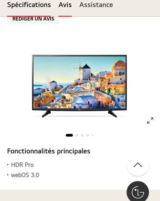 UHD TV  LG 49'' UH610V

leggere!