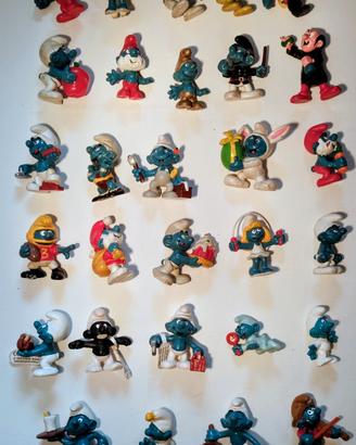 Lotto 29 Puffi vintage anni 70/80 + varianti