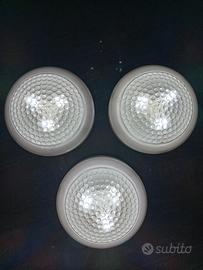 Lampade Led push portatili