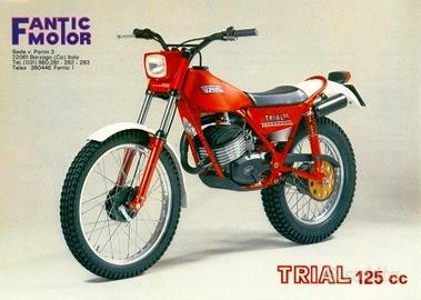 Telaio fantic 125