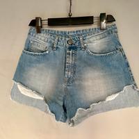 Shorts donna in cotone denim vintage tg. 26
