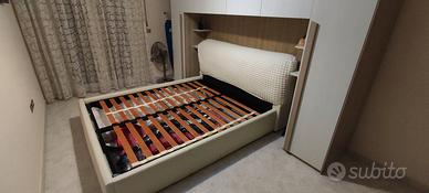 Letto contenitore matrimoniale