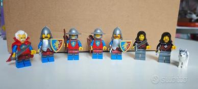 Lego Set Completo 7 Minifigure Castle - Originali