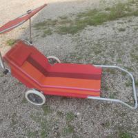 Lettini da spiaggia pieghevoli