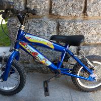 bicicletta con rotelle per bambini 2-6 anni