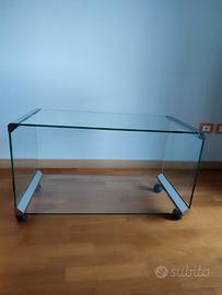 Gallotti e Radice tavolino cristallo  trolley 