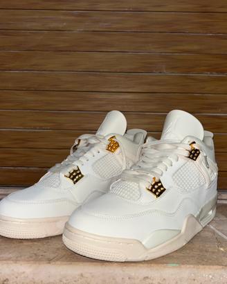 Jordan 4 Metellic Gold
