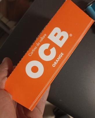 foglietti ocb Orange box 50 pezzi 