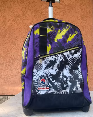 ZAINO SCUOLA INVICTA CON RUOTE