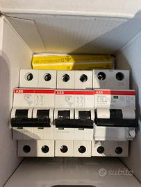 Lotto ABB - Salvavita + 3 magnetotermici