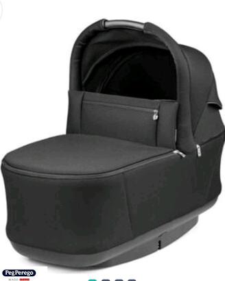 navicella peg perego + cinture per auto