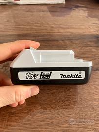 Batteria litio makita originale 18v