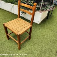 sedia d'epoca in corda 