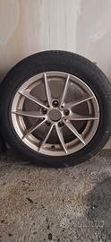 cerchi bmw 16 5x120 con gomme invernali 