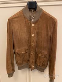 Giacca in camoscio uomo 50