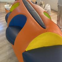 Divano palla da rugby