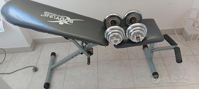 panca e pesi 
