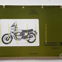 Moto Guzzi 1000 SP 1980 catalogo ricambi originale