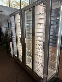 Vetrina espositiva panoramica Champagneria/ vini