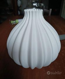 Vaso in plastica bianco