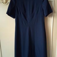 Vestito in lana a manica corta da donna