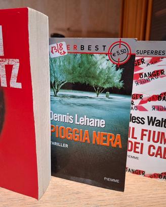 thriller di Dean koontz, Dennis lehane, jess walte