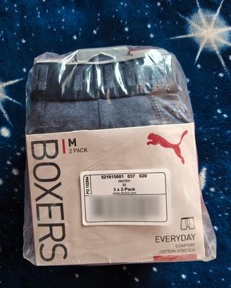 Boxer Puma Uomo Nuovi Sigillati Taglia M (Cod. 01)